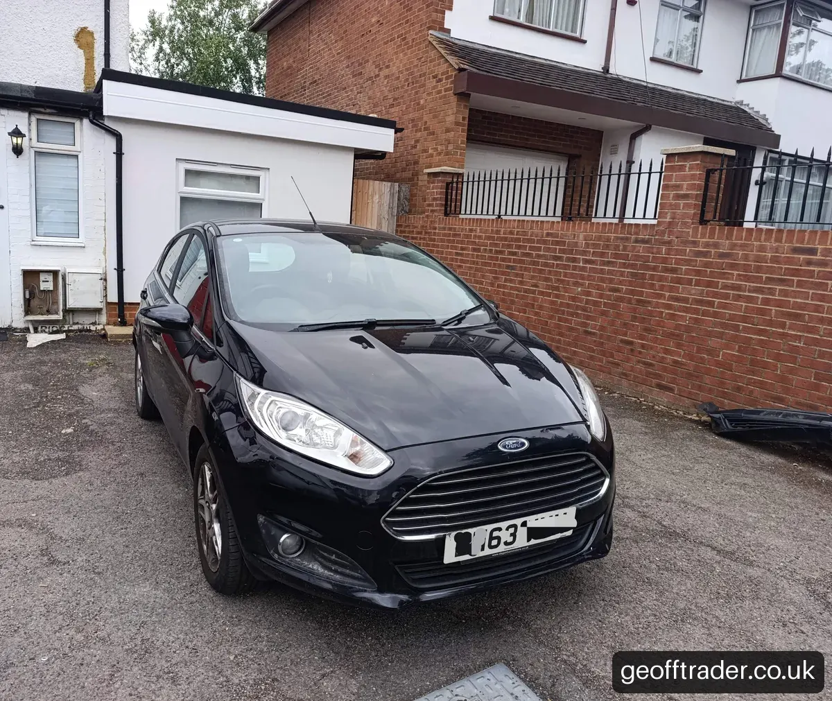 63 plate Ford Fiesta, 1.25 litre 5 dr SH 2 Keys