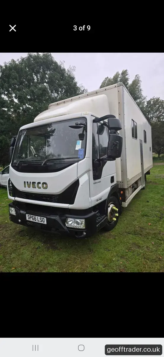 2016 Iveco Eurocargo 7.5T Automatic Camper / Motorhome Conversion
