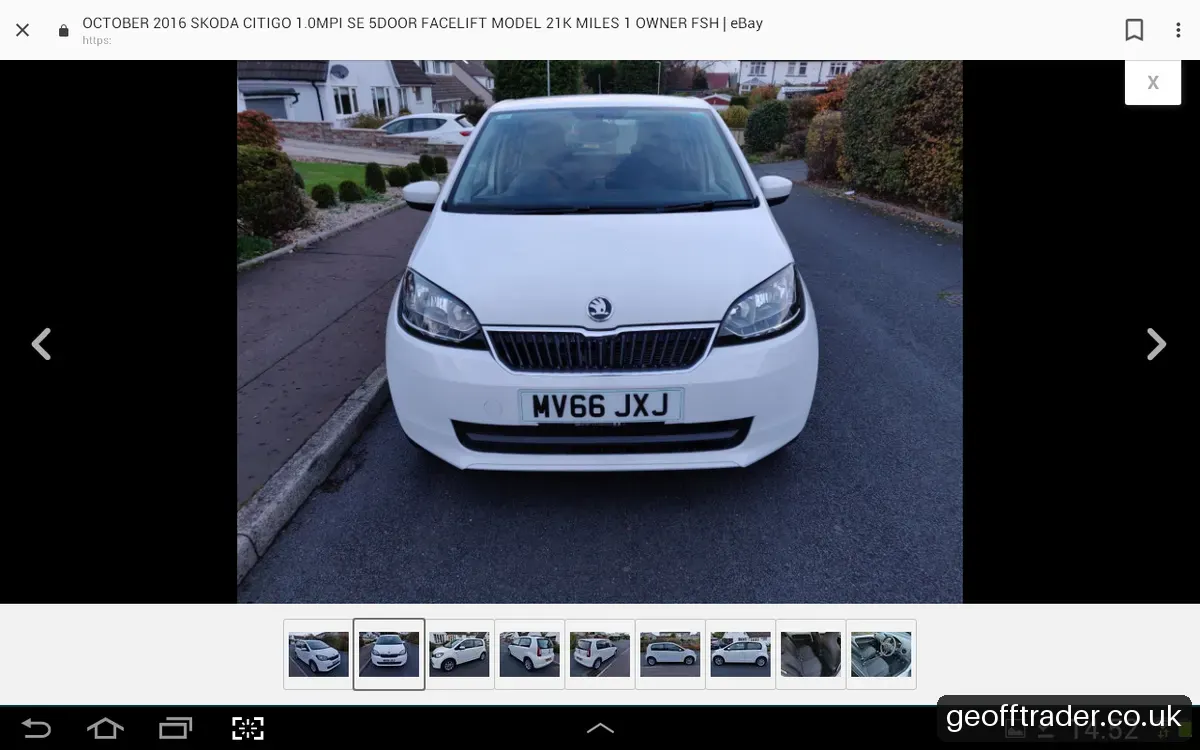 2016 Skoda Citigo