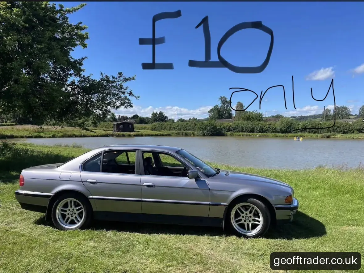 Chance to buy for £10 BMW 7 Series James Bond Replica