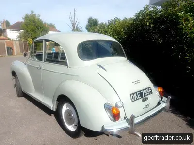 Morris Minor 2 Door Saloon, 1968, nice usable classic! photo 3