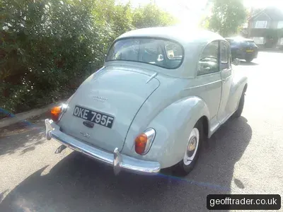 Morris Minor 2 Door Saloon, 1968, nice usable classic! photo 4
