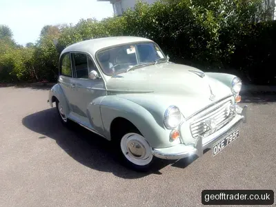 Morris Minor 2 Door Saloon, 1968, nice usable classic!