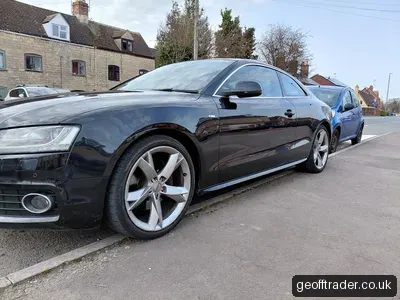 Audi A5 coupe 3.0tdi dsg black long mot photo 2