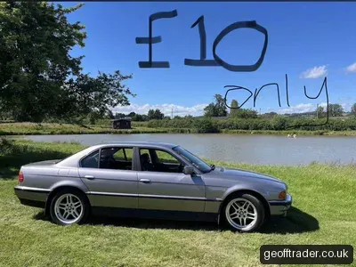 Chance to buy for £10 BMW 7 Series James Bond Replica