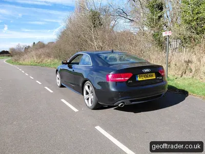 Audi A5 coupe 3.0tdi dsg black long mot photo 5