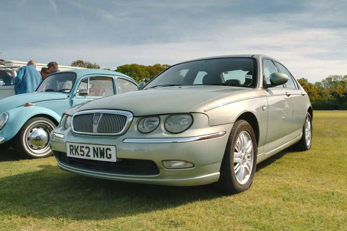 Rover 75 DIESEL Automatic. Old man waft with a hint of bankruptcy