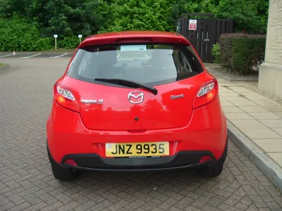 Mazda 2 1.5 Sport. 2008. 119k. Red, 10 service stamps. Recent clutch. photo 3