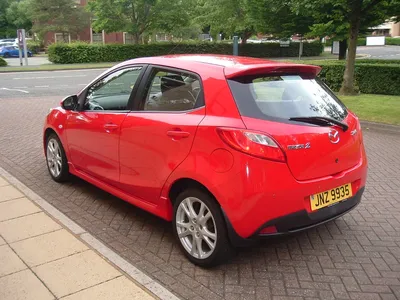 Mazda 2 1.5 Sport. 2008. 119k. Red, 10 service stamps. Recent clutch. photo 2