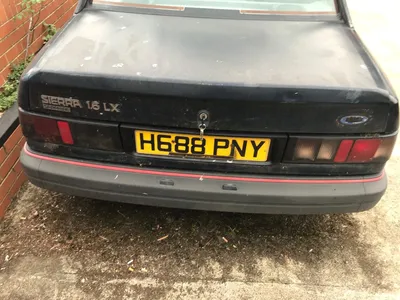 £3500 only! Ford Sierra SAPPHIRE project. Rwd Manual 1.6L photo 5