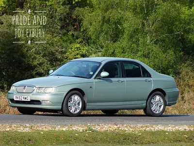 Rover 75 DIESEL Automatic. Old man waft with a hint of bankruptcy photo 2